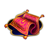 dreamy genie dollars and dreams carpet symbol