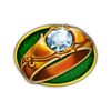 dreamy genie dollars and dreams ring symbol