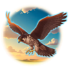 dubai luxury hold and win hawk symbol