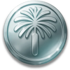 dubai luxury hold and win silver symbol