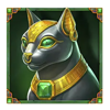 duel of night and day cat statue symbol