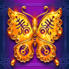 duo fu duo cai flower of riches butterfly symbol