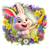 easter eggs jackpot bunny symbol