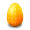 easter gifts yellow egg symbol