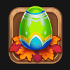 easter luck green egg symbol