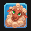 easter luck sheep symbol