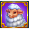 easter treasure hunt sheep icon symbol