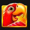 eggs of gold red bird symbol