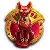 egypt sphere hold the spin cat symbol
