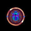 egyptian gold bettle symbol