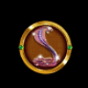 egyptian gold snake symbol