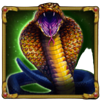egyptian rebirth hold and hit golden cobra symbol