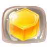 elastic jelly orange jelly symbol