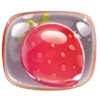 elastic jelly strawberry symbol
