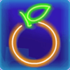 electric 7 fruits orange symbol
