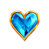 electric chip heart symbol