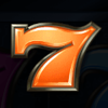 electric sevens orange 7 symbol