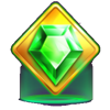 electro coin link green gem symbol