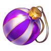 elf jo purple ornament symbol