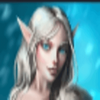 elven princesses white hair princess symbol