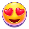 emotiwins in love symbol
