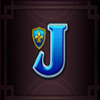 endless treasure megaways j symbol