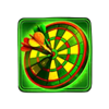 endorphina bad santa dart board symbol