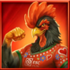 esc football fever rooster symbol
