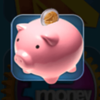 eurozoone deluxe piggybank symbol