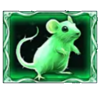 evil wizard cat green mouse symbol