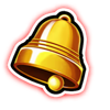 expanding wins bell symbol