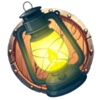 explosive diamond mine lantern symbol
