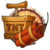 explosive diamond mine tnt symbol
