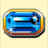 extra 10 liner blue gemstone symbol