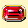 extra 10 liner red gemstone symbol