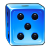 extra crown classic dice 5 symbol