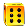 extra crown classic dice 6 symbol