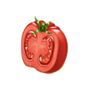 extra super hot bbq tomato symbol