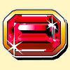 extra wild red gemstone symbol