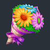 eyecon happy birthday flower symbol