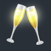 eyecon happy birthday glass symbol