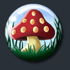 eyecon irish luck mushroom symbol