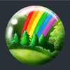 eyecon irish luck rainbow symbol