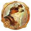 fair wind steampunk hawk symbol