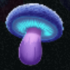 fairy fantasy exotic wilds blue mushroom symbol