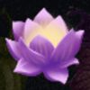 fairy fantasy exotic wilds purple flower symbol