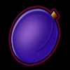 fancy fruits crazy chicken shooter plum symbol