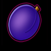 fancy fruits red hot firepot plum symbol