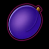 fancy fruits roar plum symbol