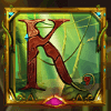 fancy jungle k symbol